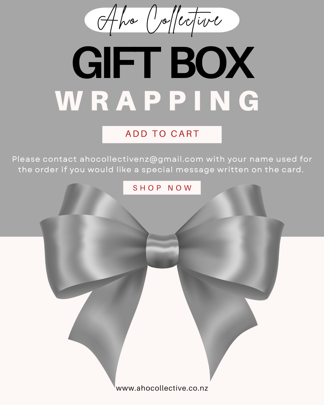 GIFT BOX WRAPPING